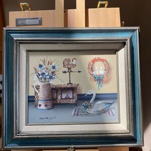 Vintage Hamilton Still Life Farm House Painting